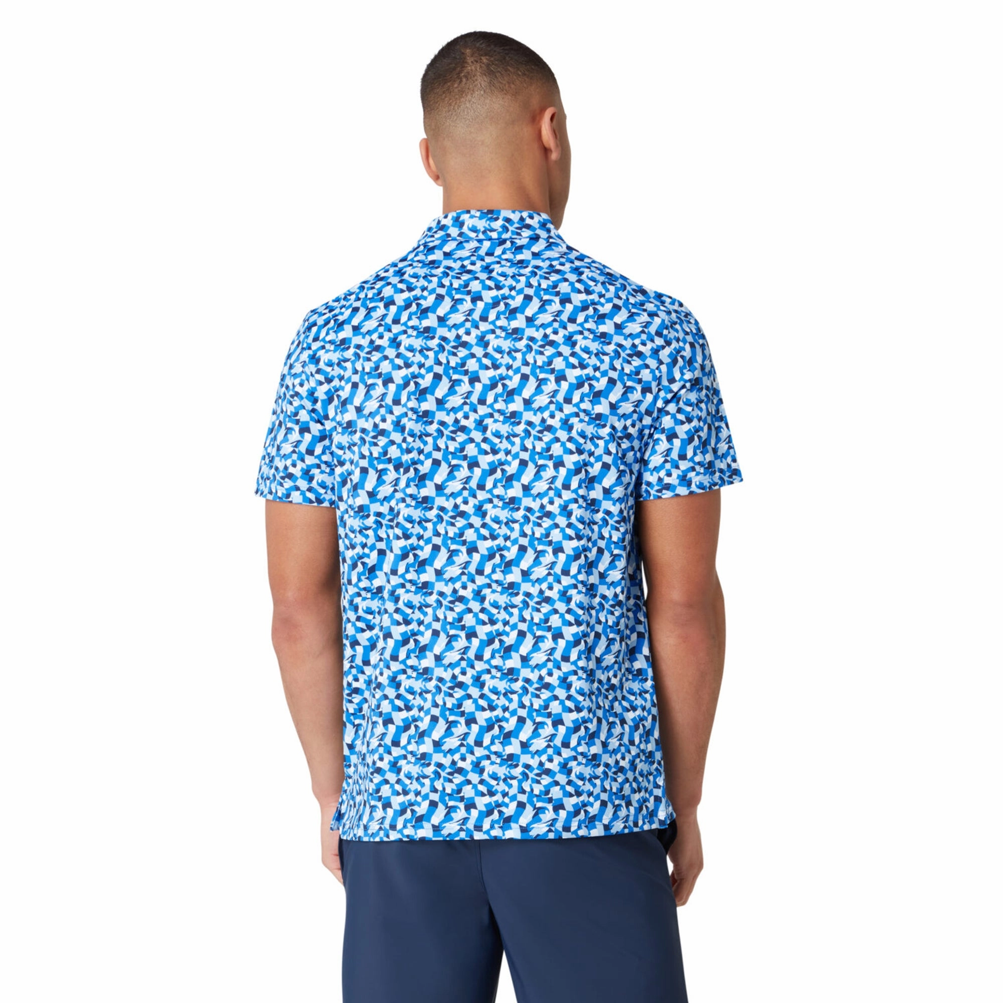 Original Penguin Golf Under Water Mosaic Polo Shirt