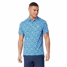 Original Penguin Golf Under Water Mosaic Polo Shirt