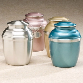 Pewter Cremation Urn - Silverado