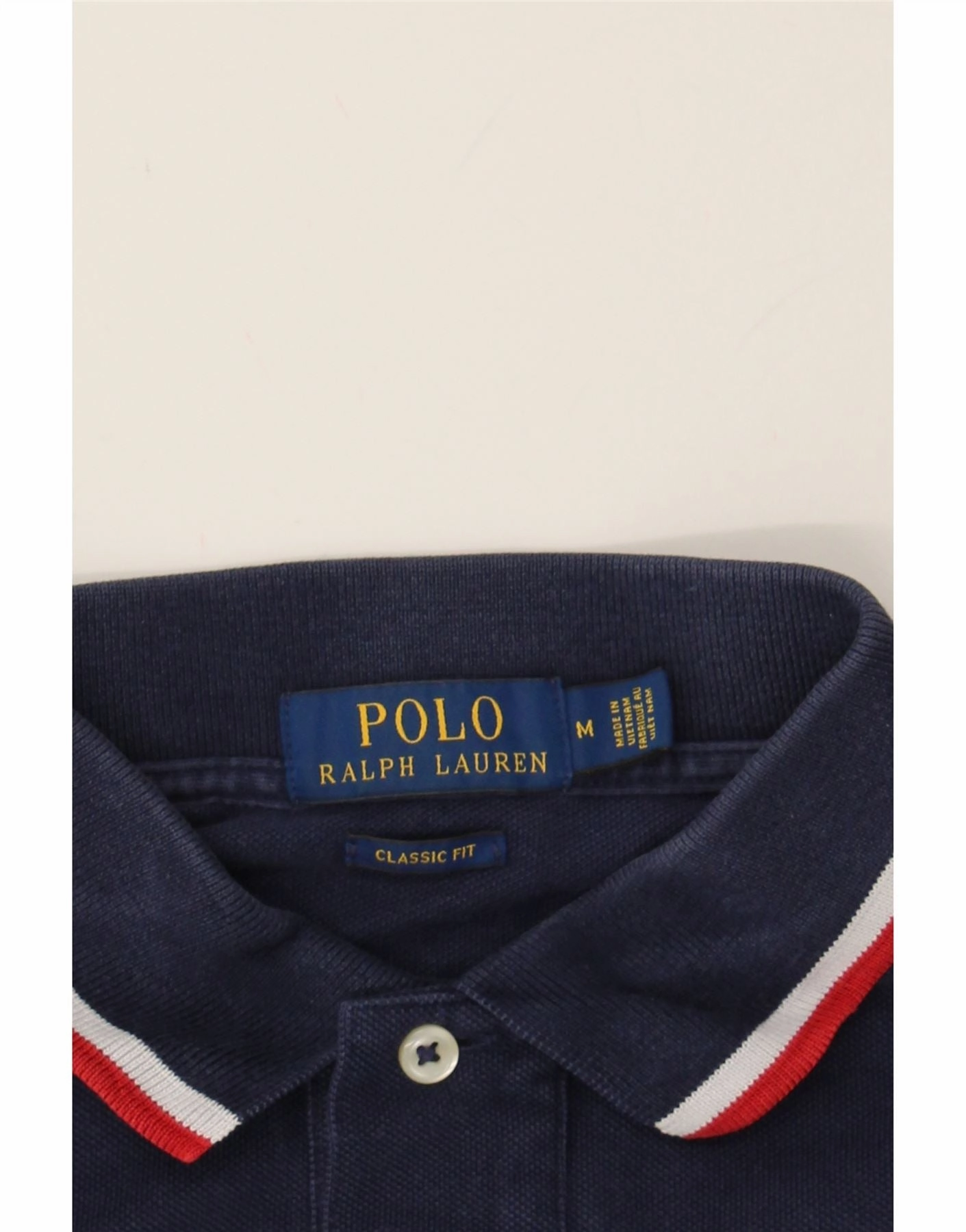 POLO RALPH LAUREN Mens Classic Fit Polo Shirt Medium Multicoloured