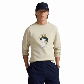 RLX Ralph Lauren Polo Bear Double Knit Sweatshirt