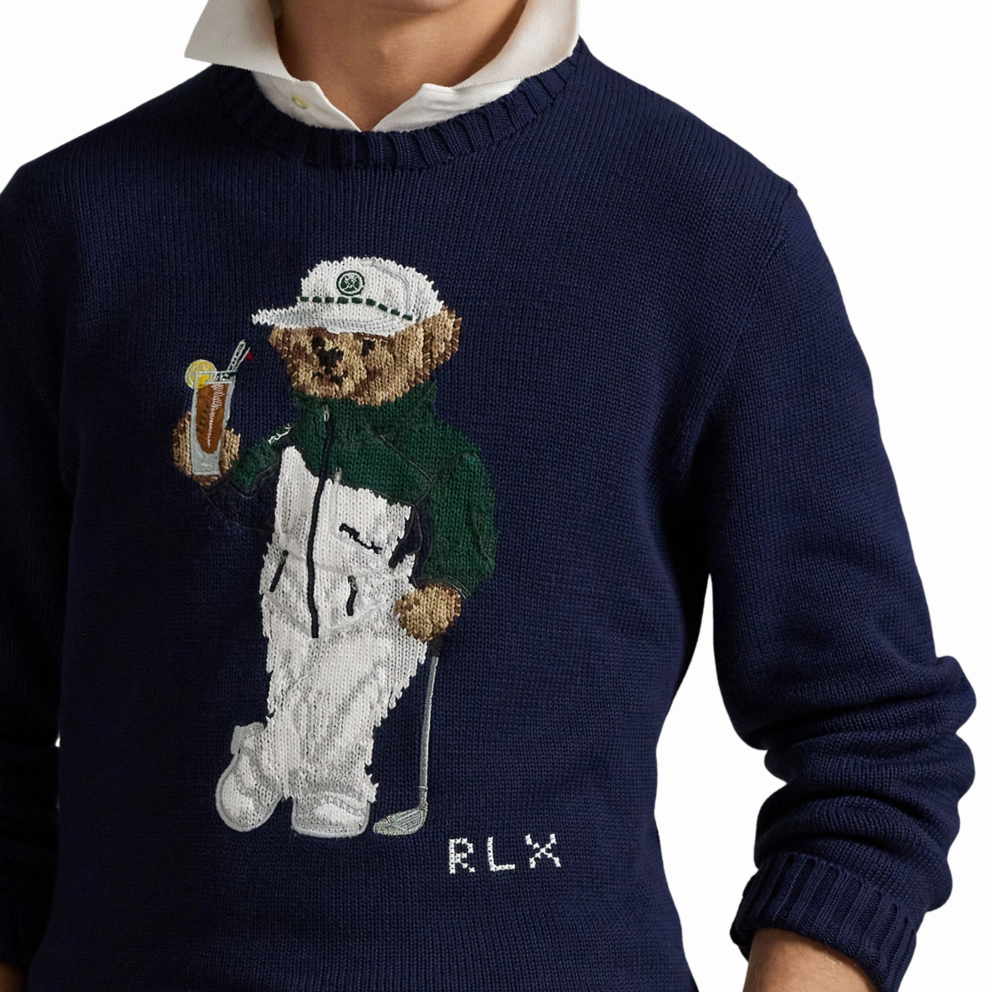 RLX Ralph Lauren Polo Bear Performance Sweater
