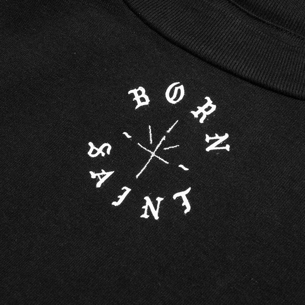 Saint Michael x Born x Raised Born Saint S/S Tee - Black