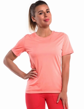 Short Sleeve Athletic Shirts coral_Jogging