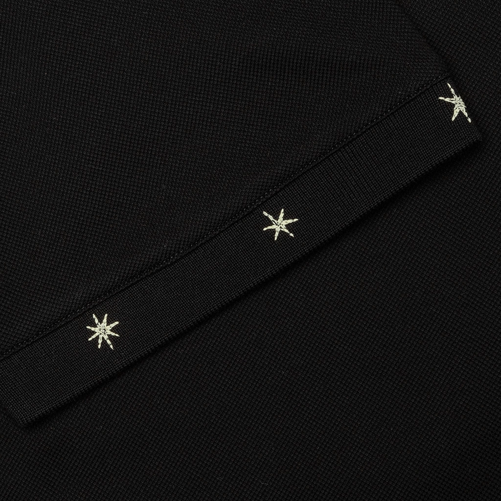 Silk Base Polo - Black