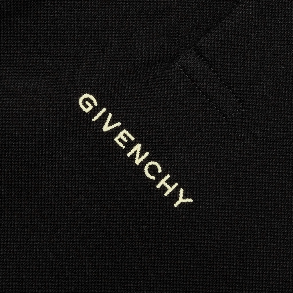 Silk Base Polo - Black