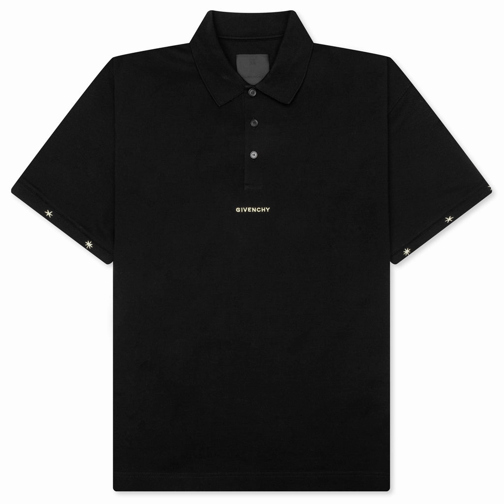 Silk Base Polo - Black