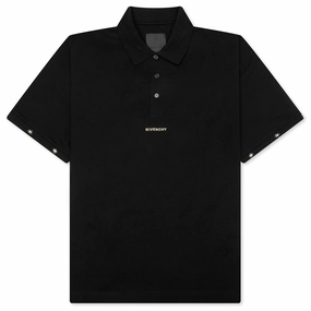 Silk Base Polo - Black