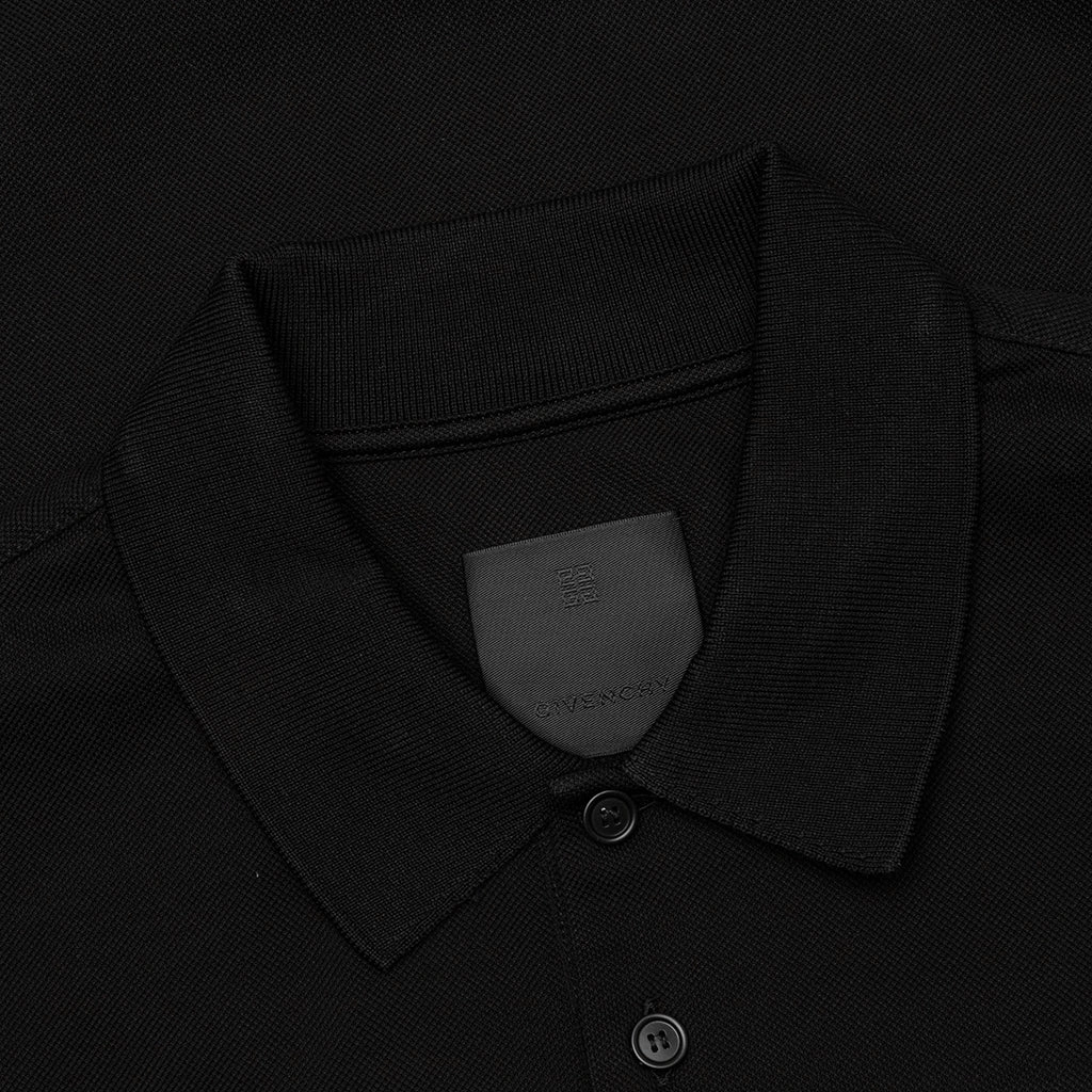 Silk Base Polo - Black