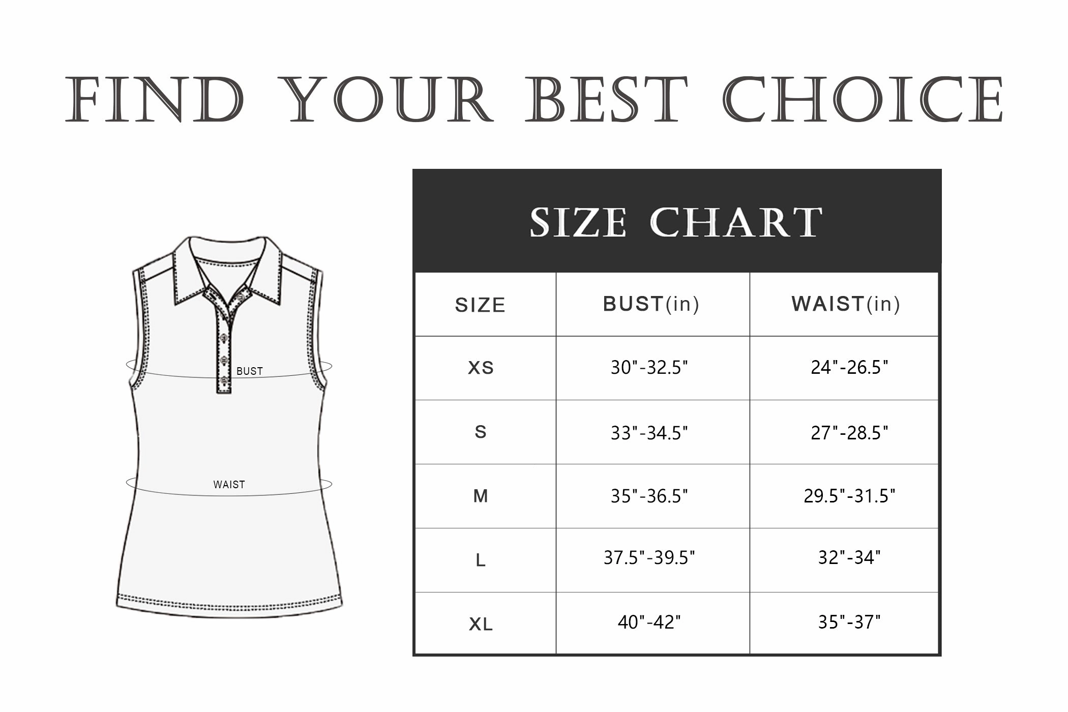 Sleeveless Slim Fit Polo Shirt shadowcharcoal_Plus Size