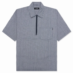 Smith 3/4 Zip Shirt - Blue