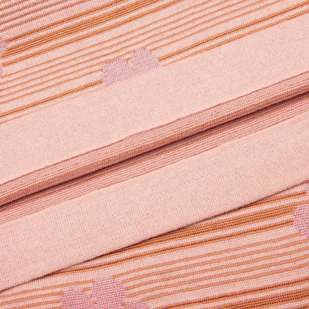 Striped Floral T-Shirt - Pink Gummy