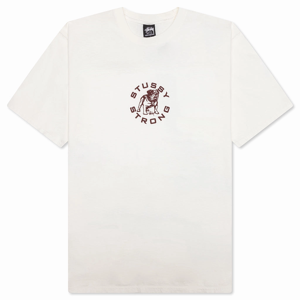Strong Mac Pigmented Dyed Tee - Natural