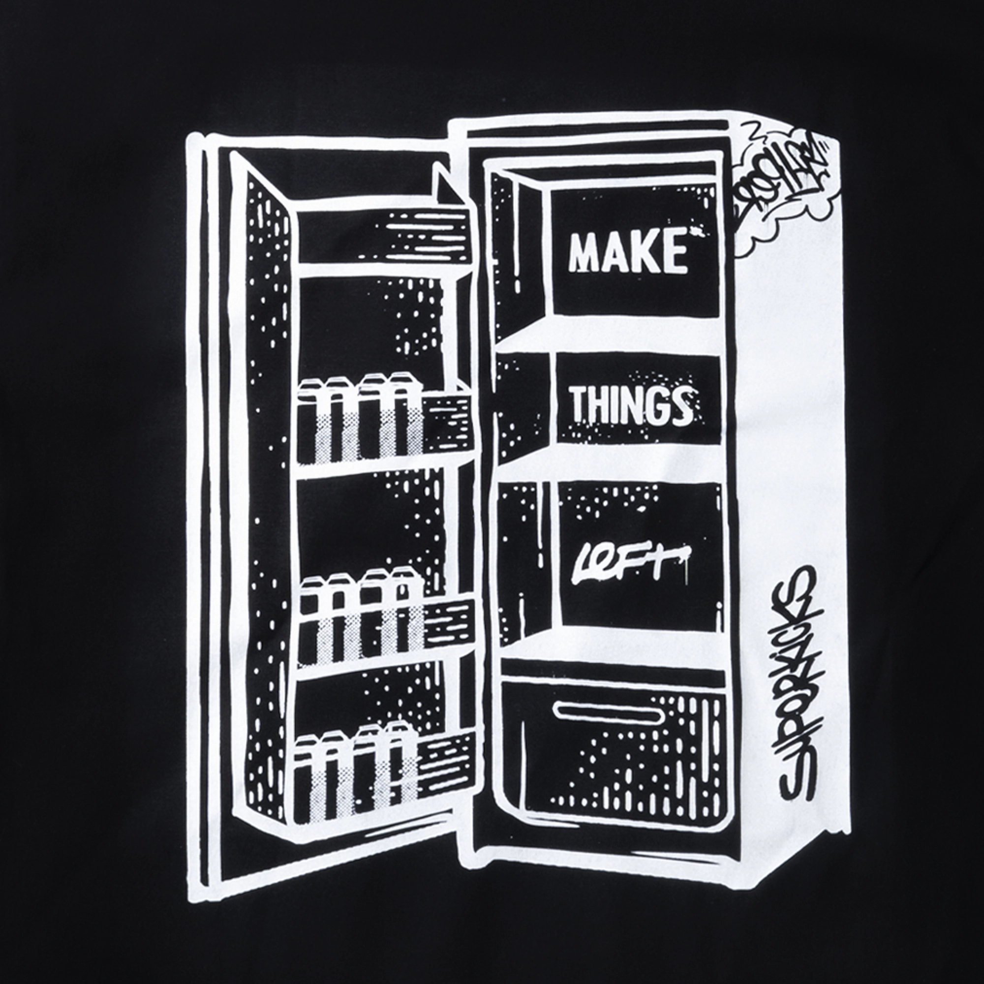 Superkicks | KEEP LEFT FREE REFRIGERATOR TEE #3