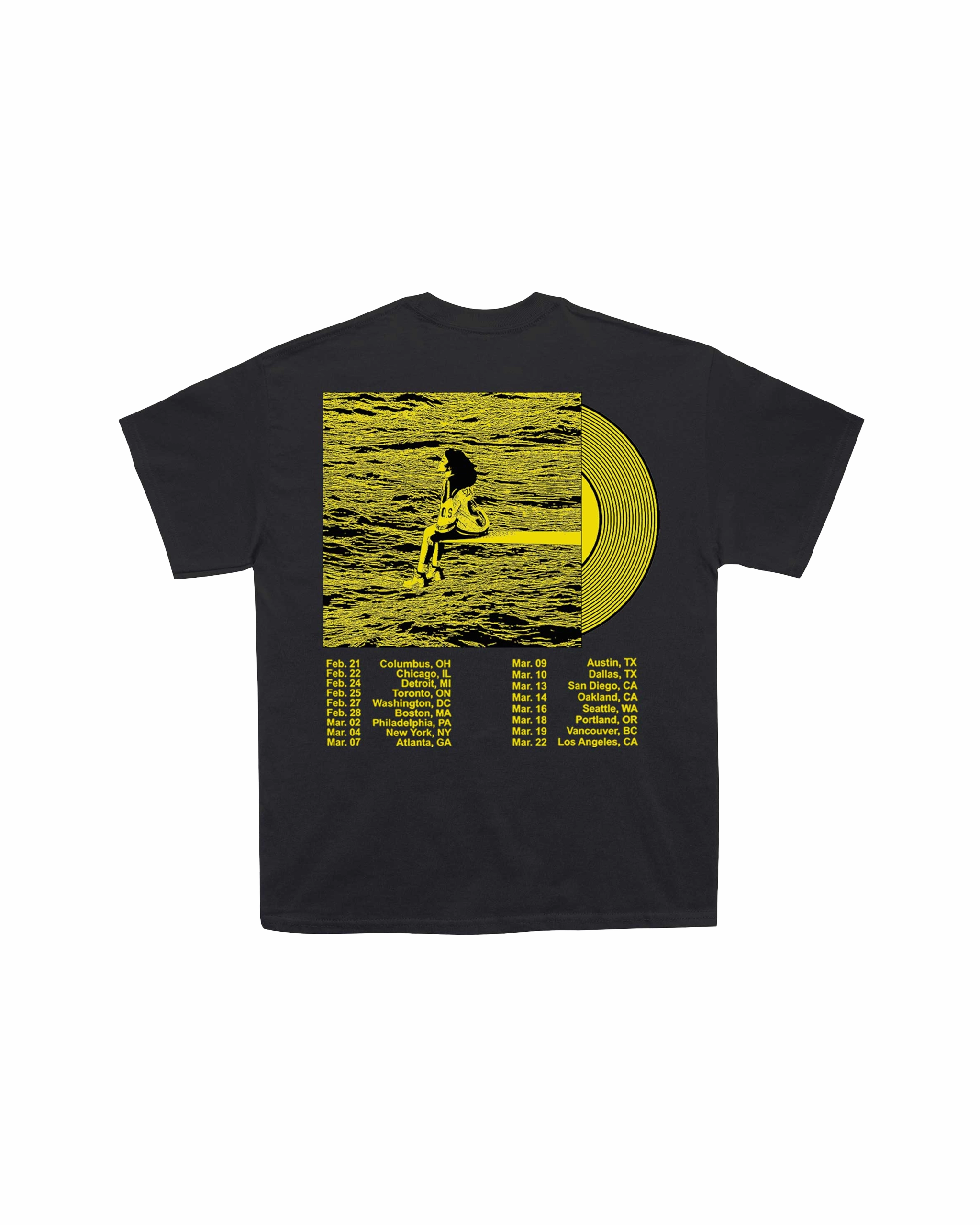 Sza - Seahorse Tour T-Shirt (Black)