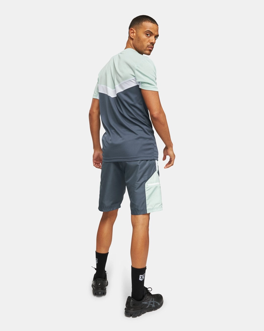 T-shirt FK Game - Bleu/Vert/Blanc