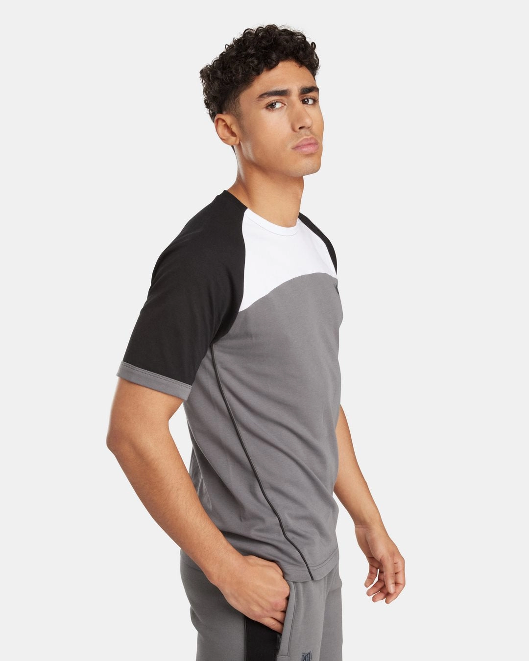 T-shirt FK Sicarios VI - Gris/Noir/Blanc