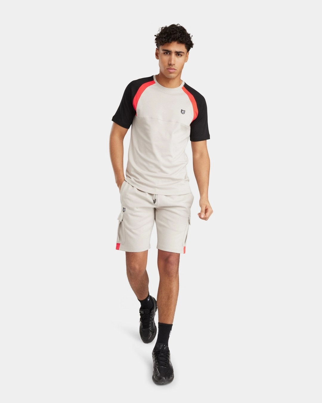 T-shirt FK Spirit - Beige/Noir/Rouge