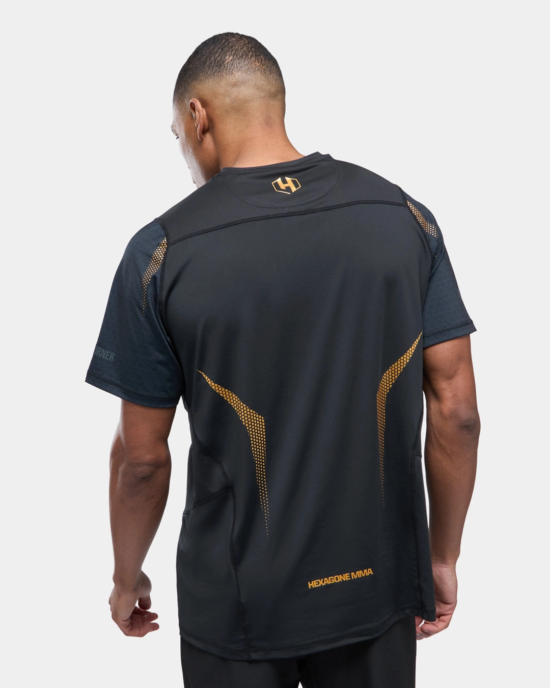 T-shirt FK x Venum Hexagone MMA - Noir/Doré