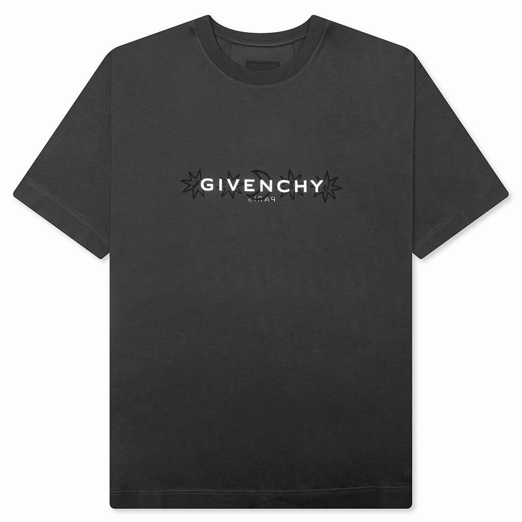 Tarot Print Reverse T-Shirt - Rosewood