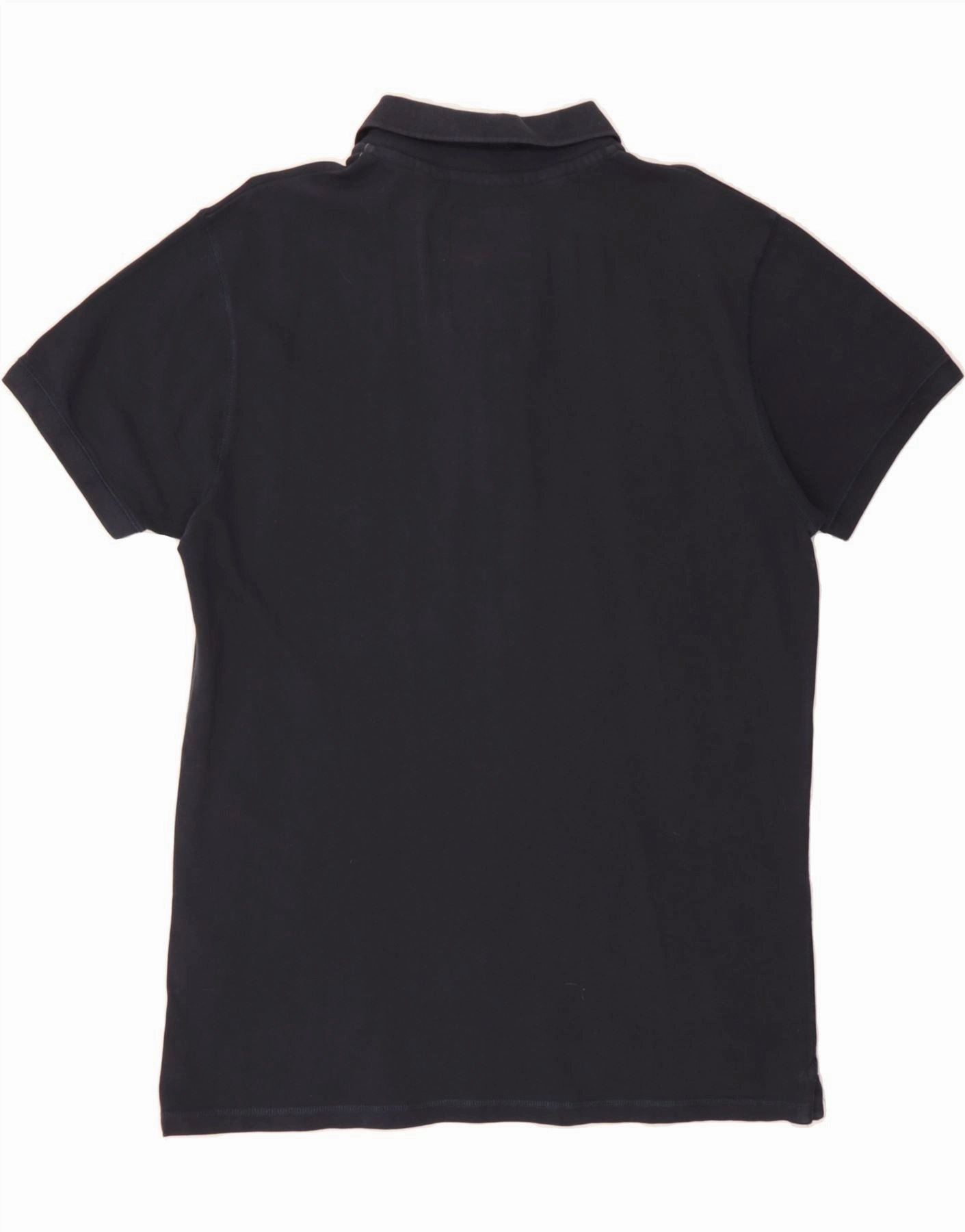 THE SCOTCH HOUSE Mens Polo Shirt 2XL Navy Blue Cotton