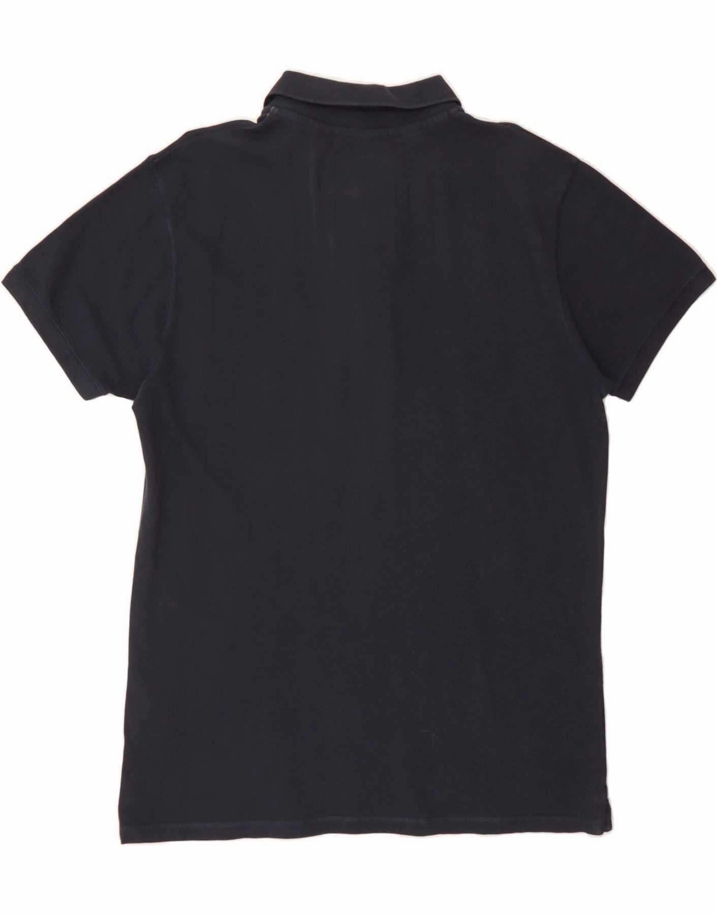 THE SCOTCH HOUSE Mens Polo Shirt 2XL Navy Blue Cotton