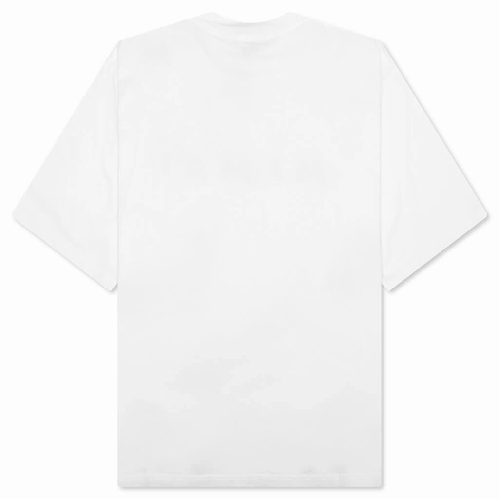 The Wrinkled Logo T-Shirt - Lily White