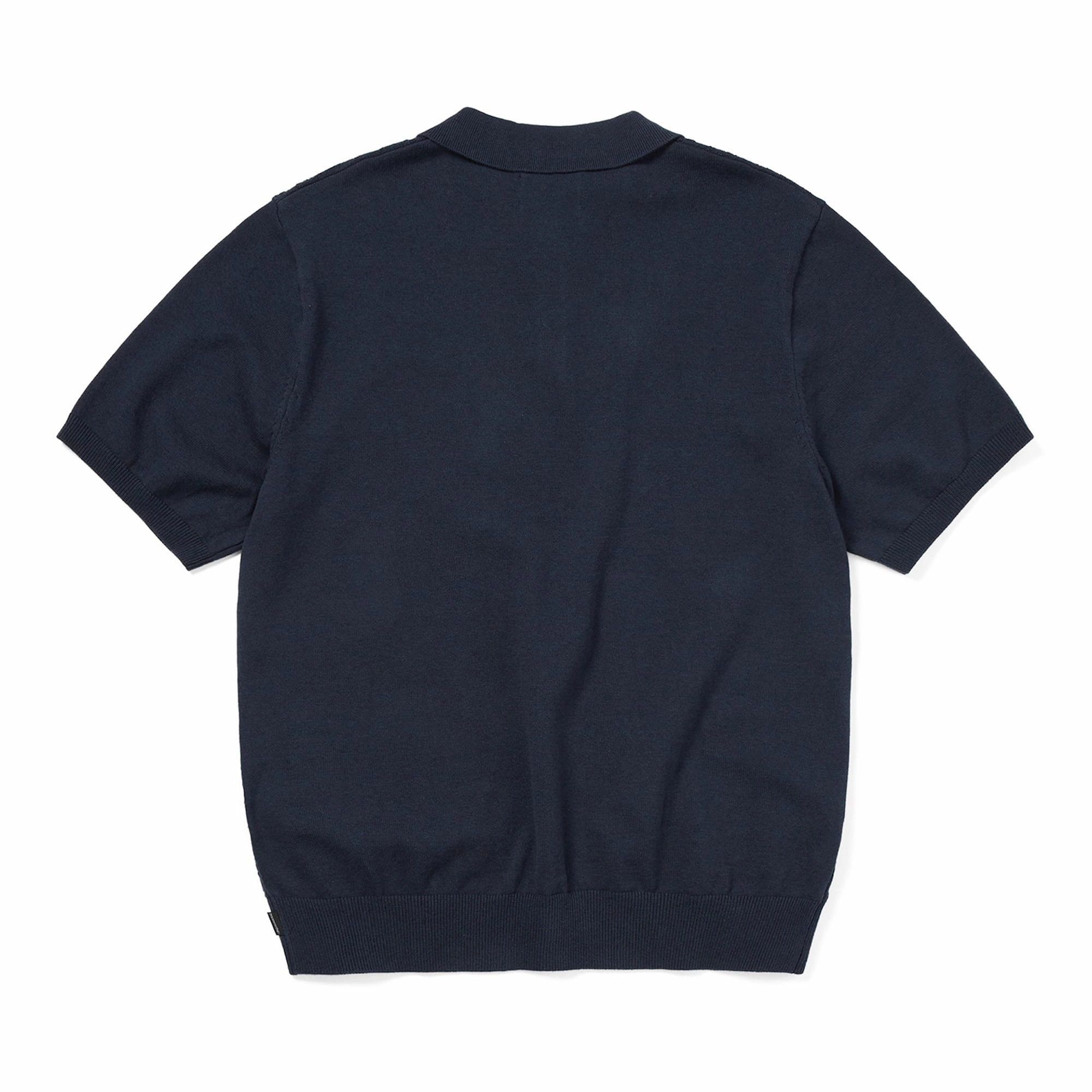 thisisneverthat Stacked TNT S/S Knit Polo Navy