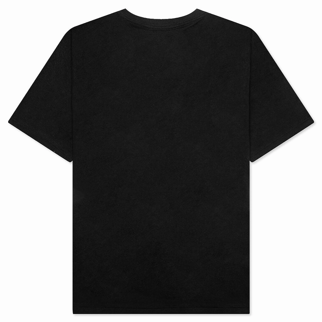 Tie Dye College Tee - Black/Black