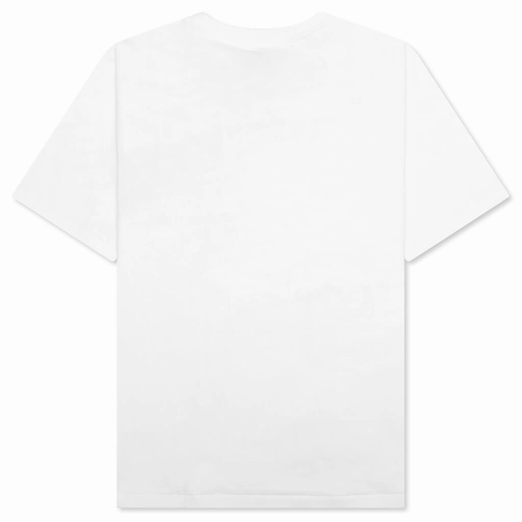 Tie Dye College Tee - White/Black