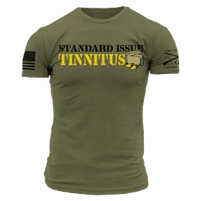 Tinnitus T-Shirt - Military Green