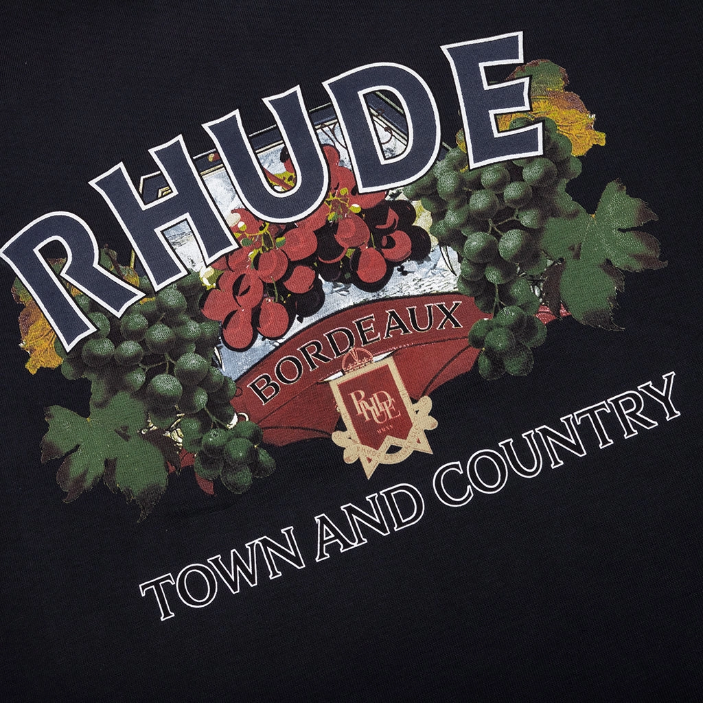 Town and Country Tee - Vintage Black