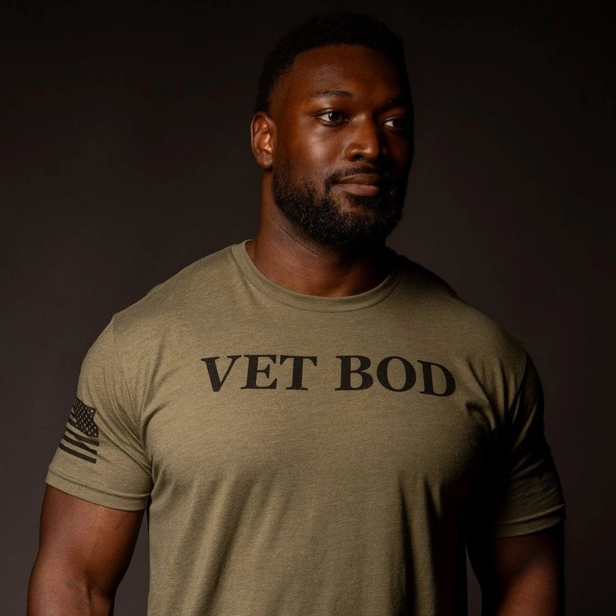 Vet Bod T-Shirt - Military Green