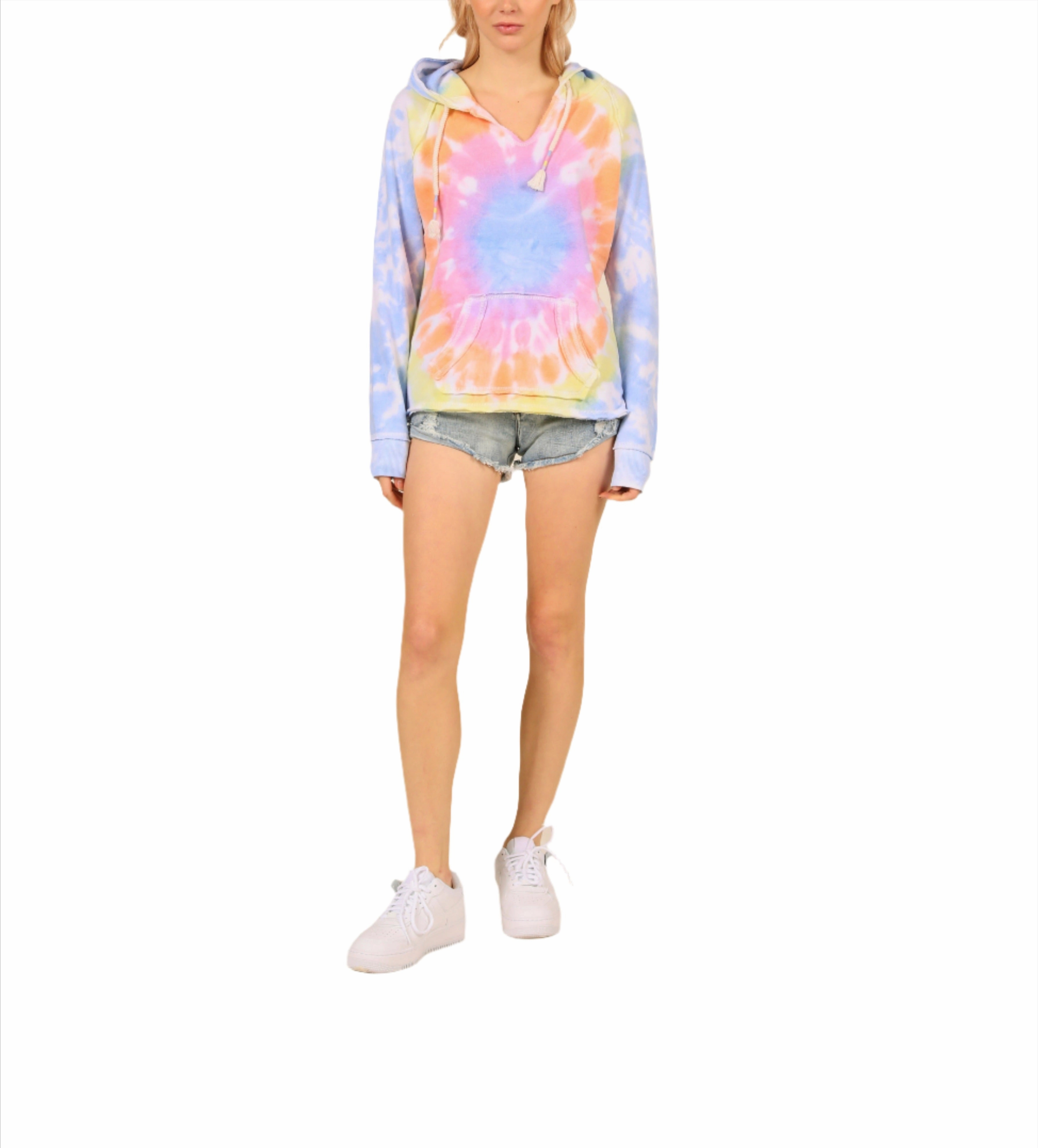 Vintage Havana/Ocean Driven Fantasy Tie Dye Hoodie OD4214