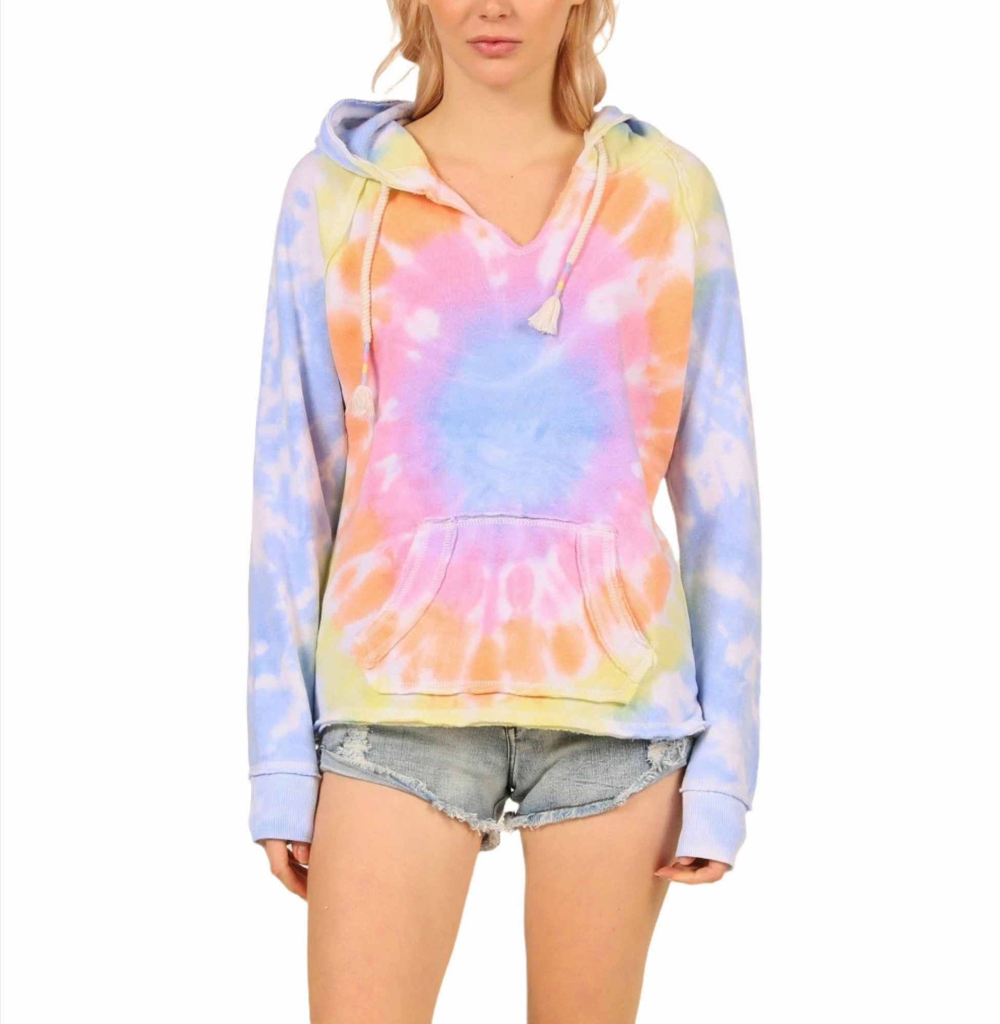 Vintage Havana/Ocean Driven Fantasy Tie Dye Hoodie OD4214
