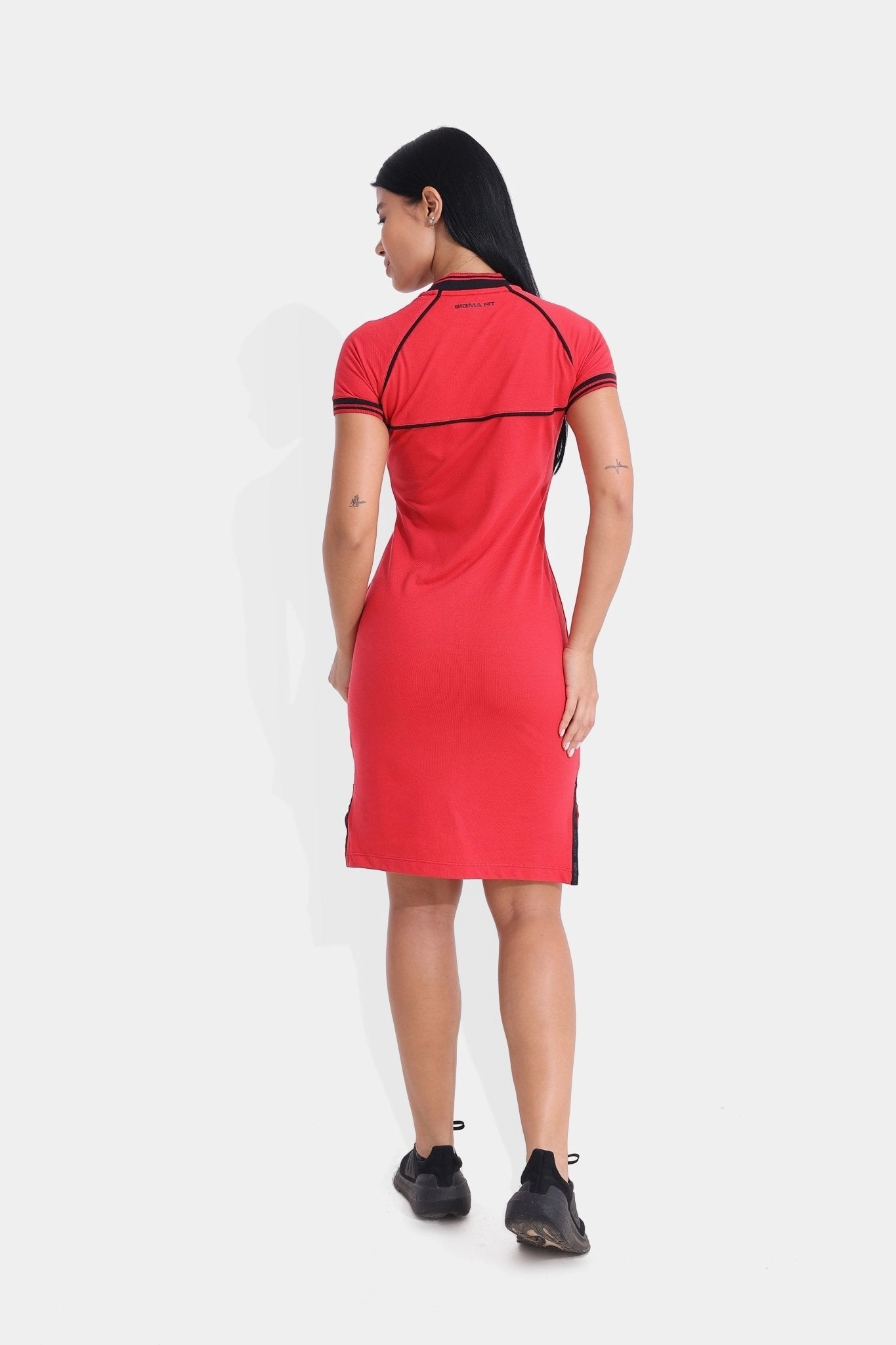 Viva Magenta Polo Dress