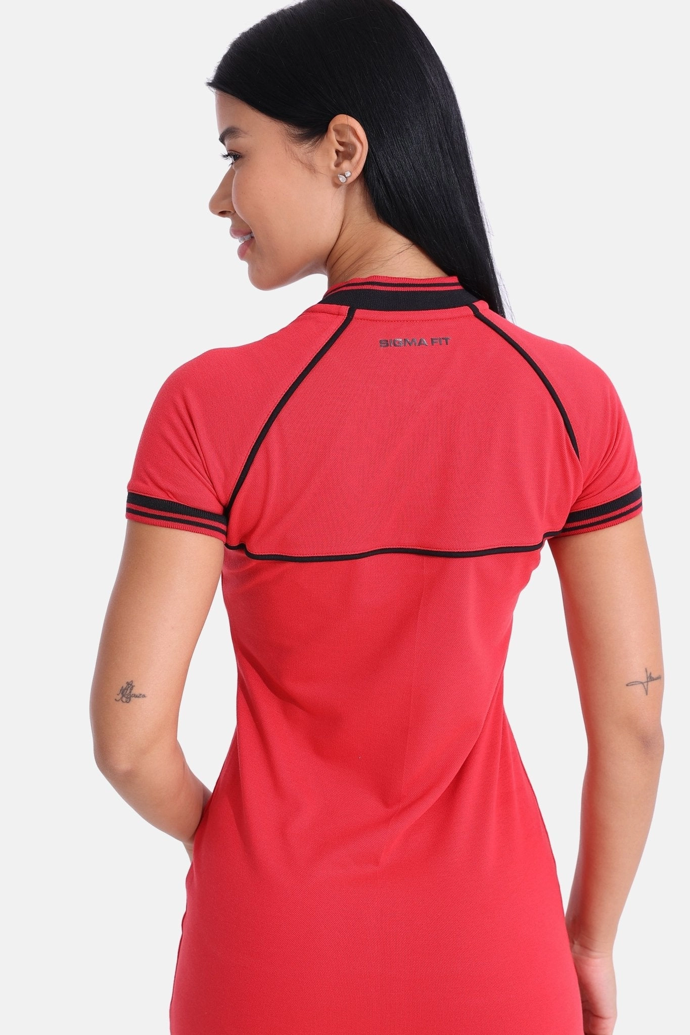 Viva Magenta Polo Dress