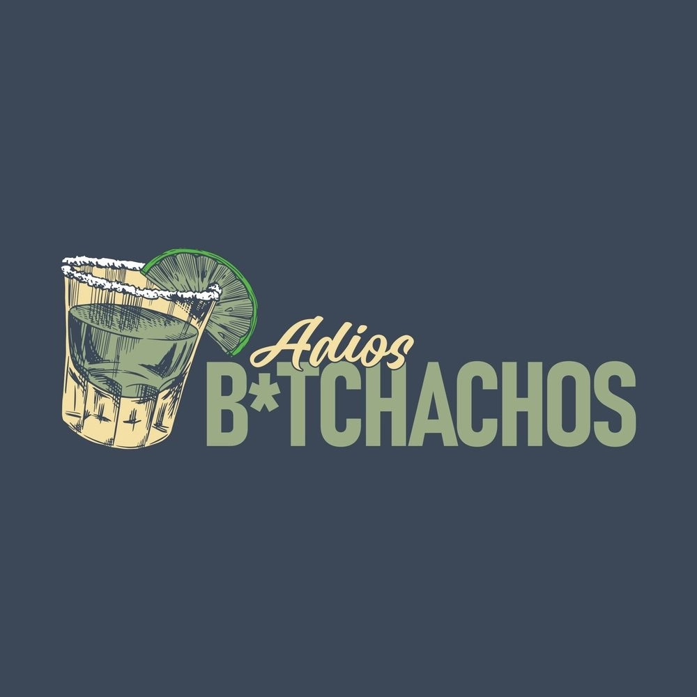 Women's Adios B*tchachos Boyfriend Fit T-Shirt - Midnight Navy