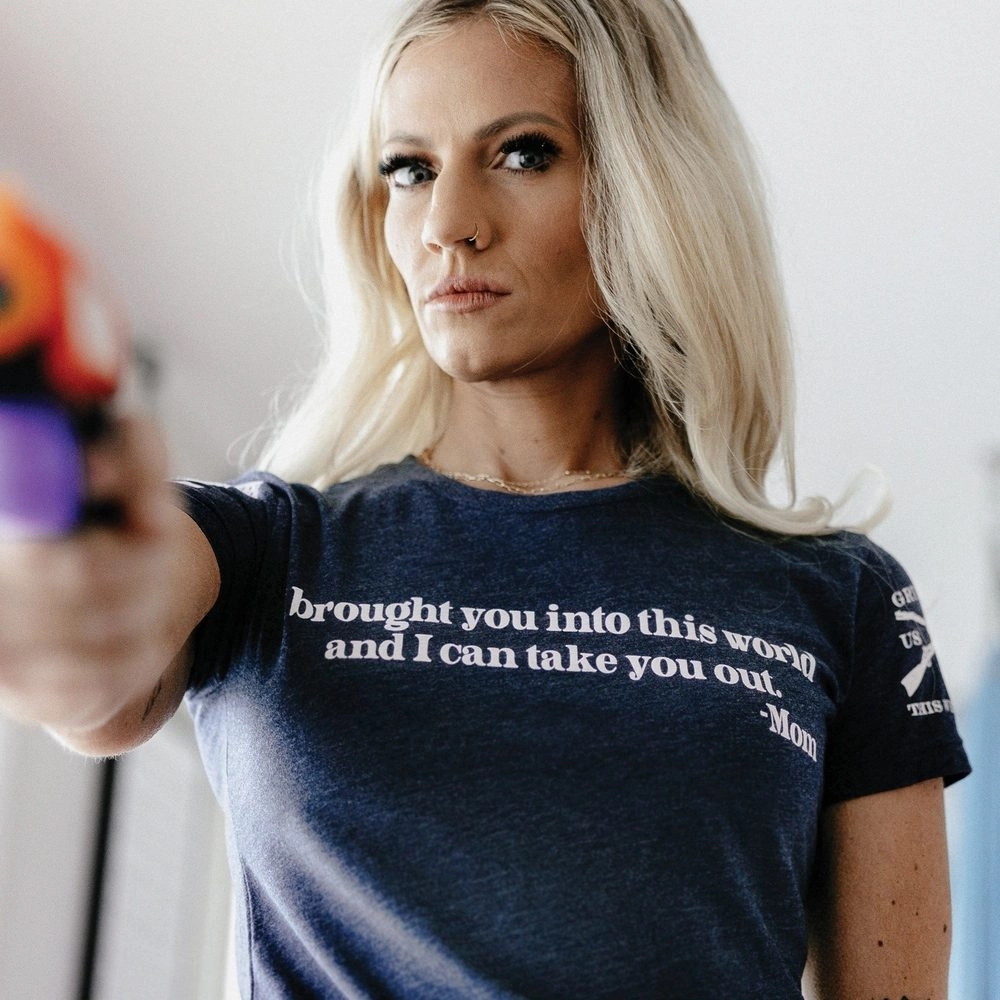 Women's Take You Out Slim Fit T-Shirt - Midnight Navy