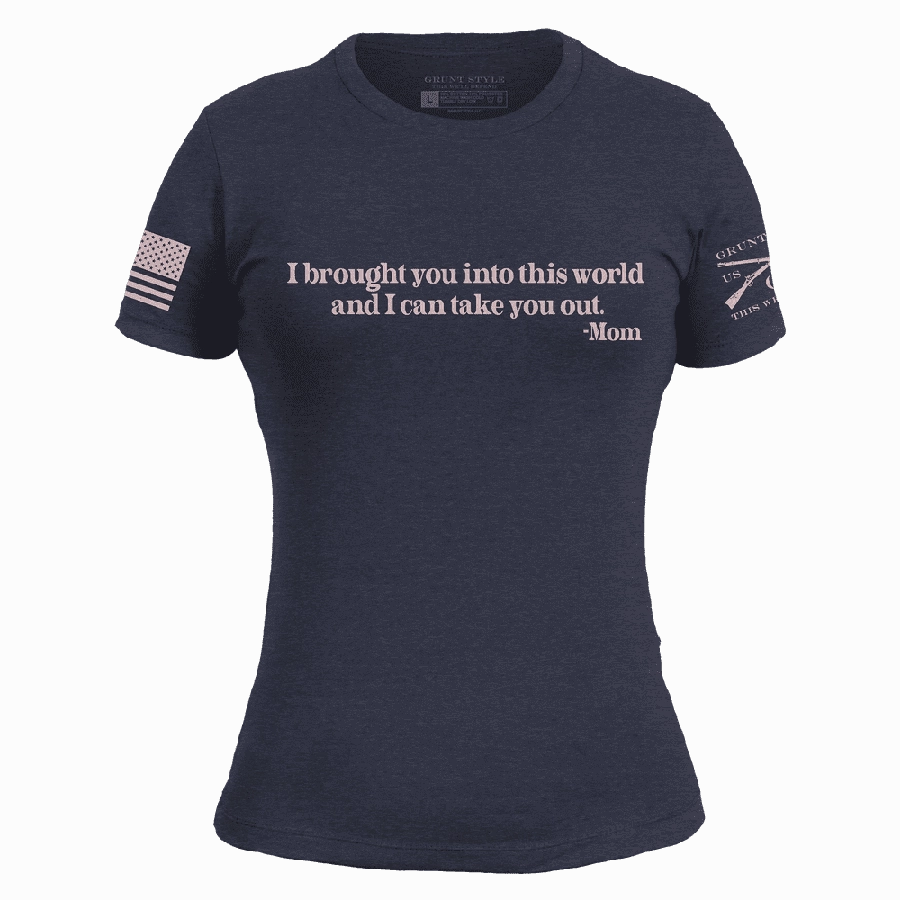 Women's Take You Out Slim Fit T-Shirt - Midnight Navy